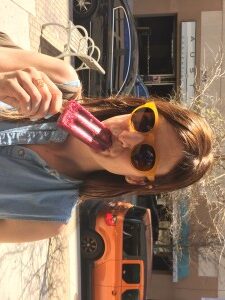 Alana and popsicle